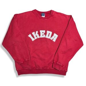 Vintage 90s IKEDA Crewneck Sweatshirt